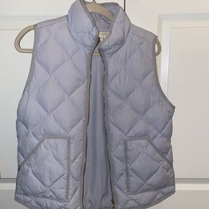 J.crew quilted vests